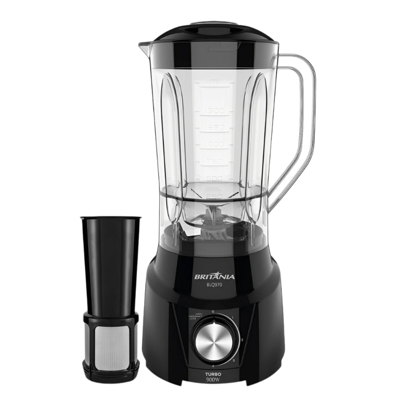 Liquidificador Britânia BLQ970P Turbo 900W