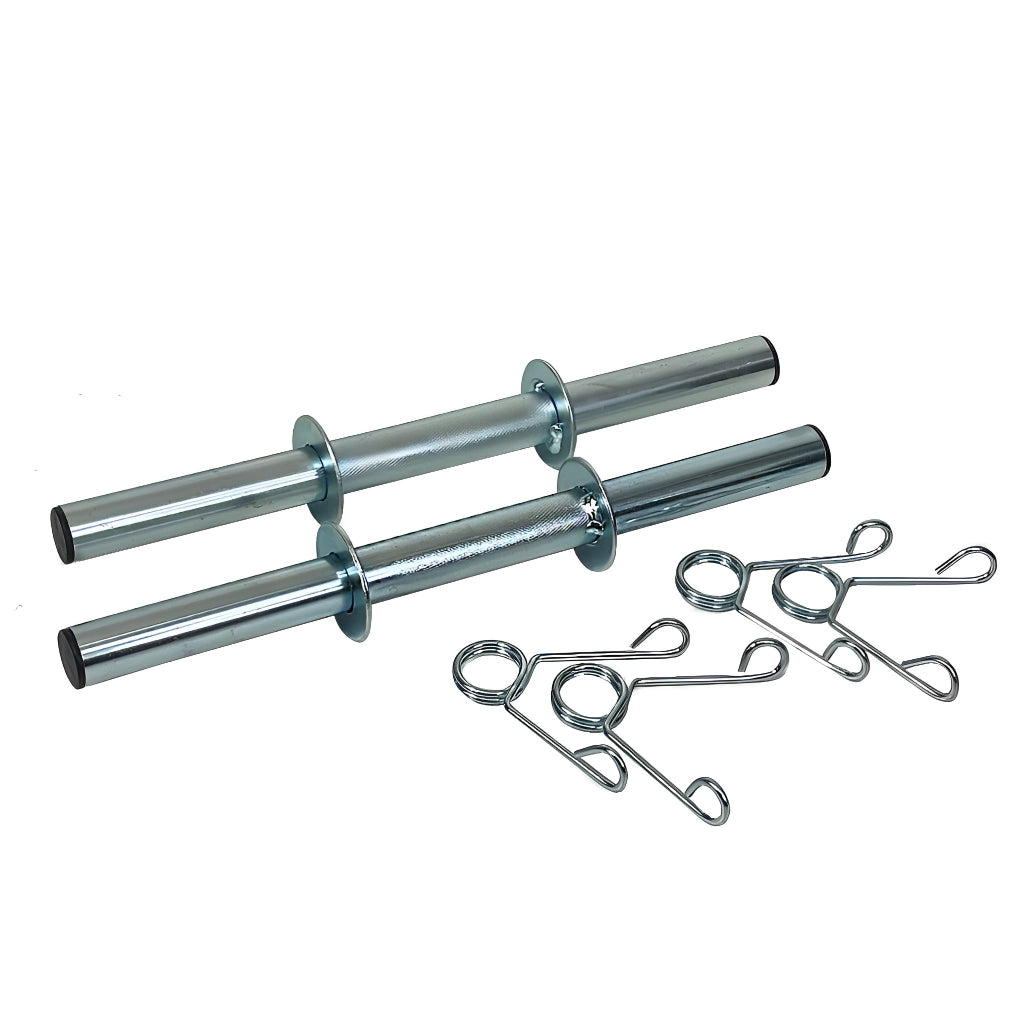 Kit 4 Anilha de 5Kg + 2 Barra de 40 cm + 4 presilhas