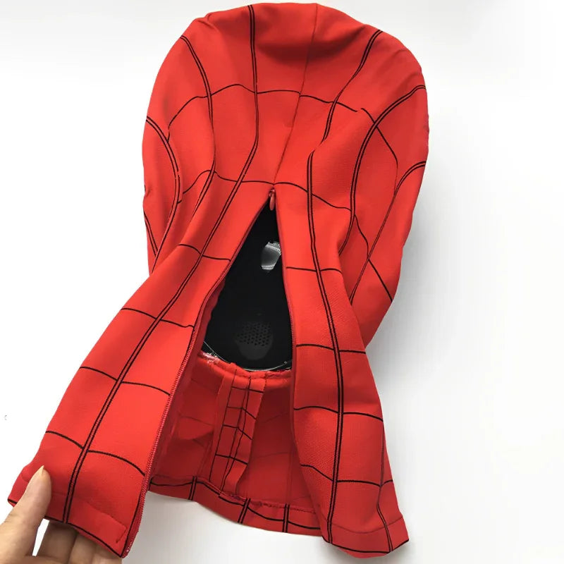 Máscara Criativa do Homem-Aranha com Olhos Móveis