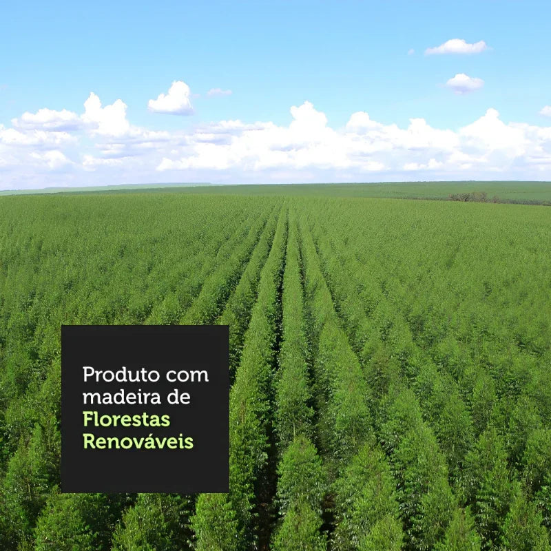 Estante Livreiro com 3 Nichos