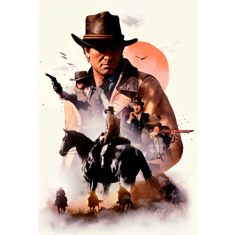 Quadro Decorativo Red Dead Redemption 2