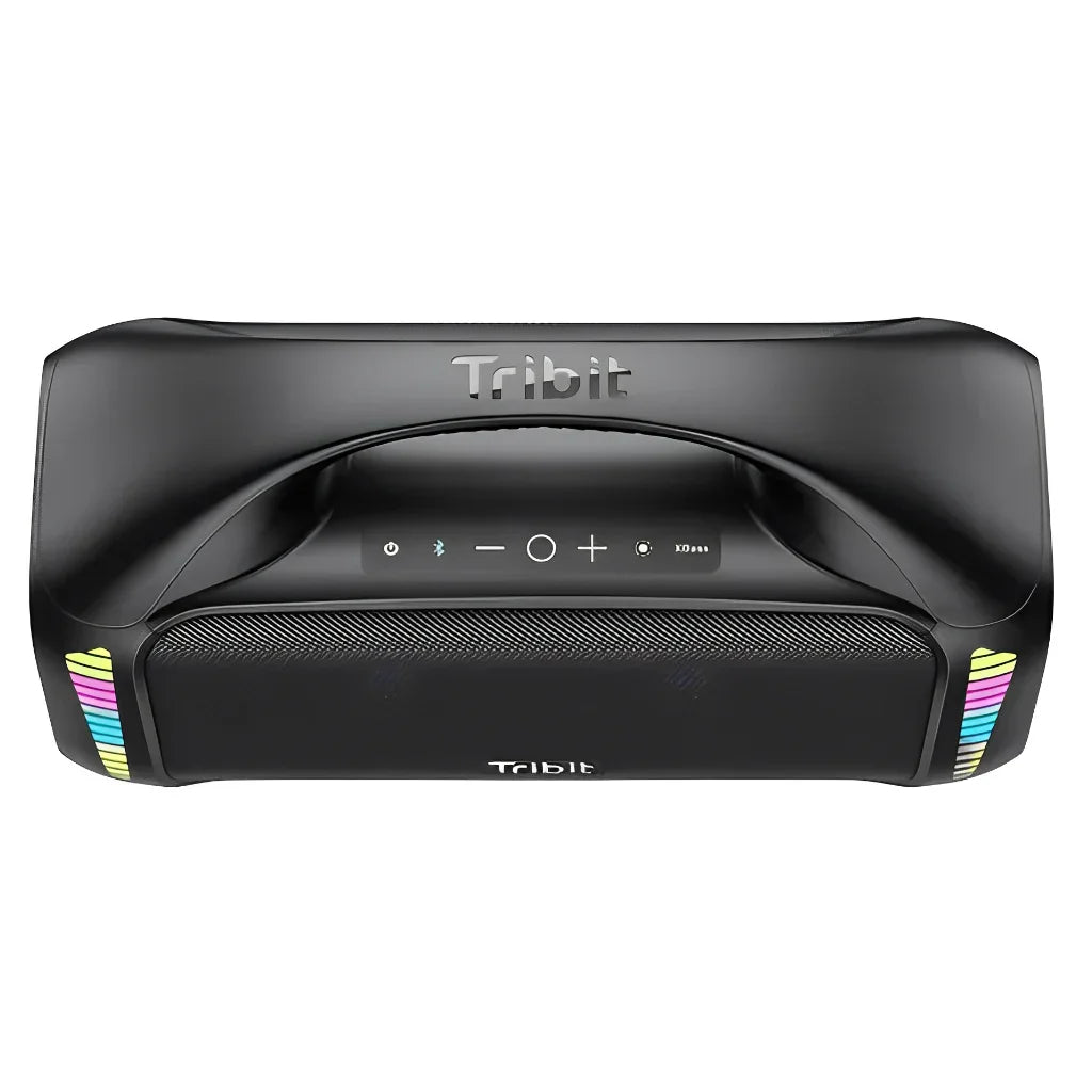 Caixa de Som Bluetooth Tribit StormBox Blast, à Prova D'água IPX7 com 30 Horas de Duração