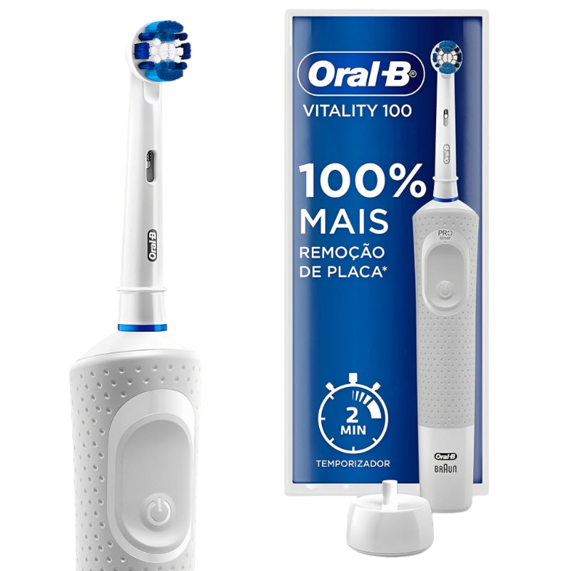 Escova de Dente Elétrica Oral-b Vitality Pro 100 Precision Clean 110V