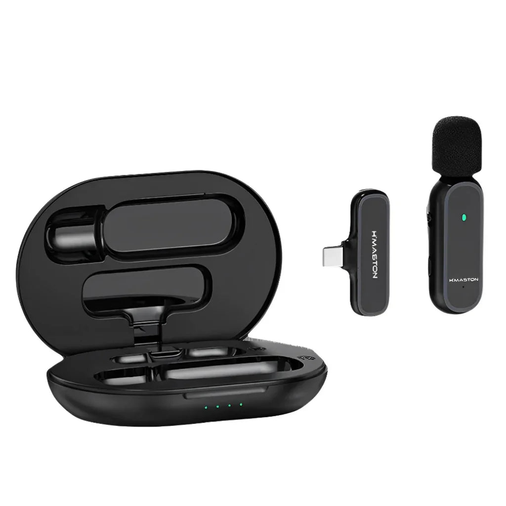 Microfone de Lapela sem Fio H'Maston MK05/06