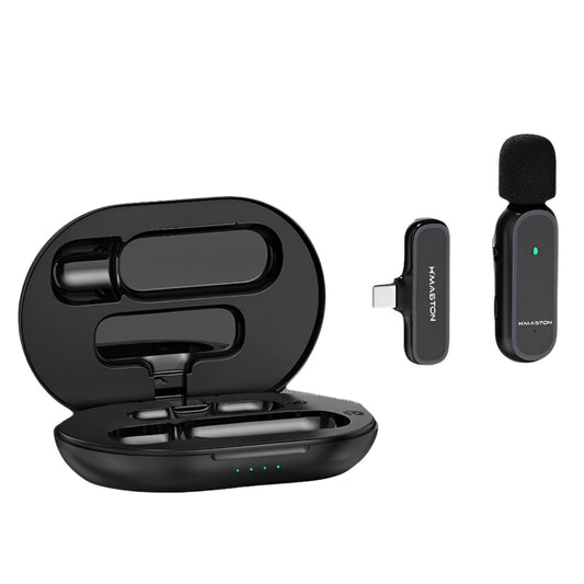 Microfone de Lapela sem Fio H'Maston MK05/06