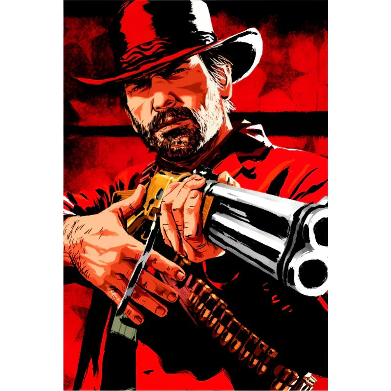 Quadro Decorativo Red Dead Redemption 2