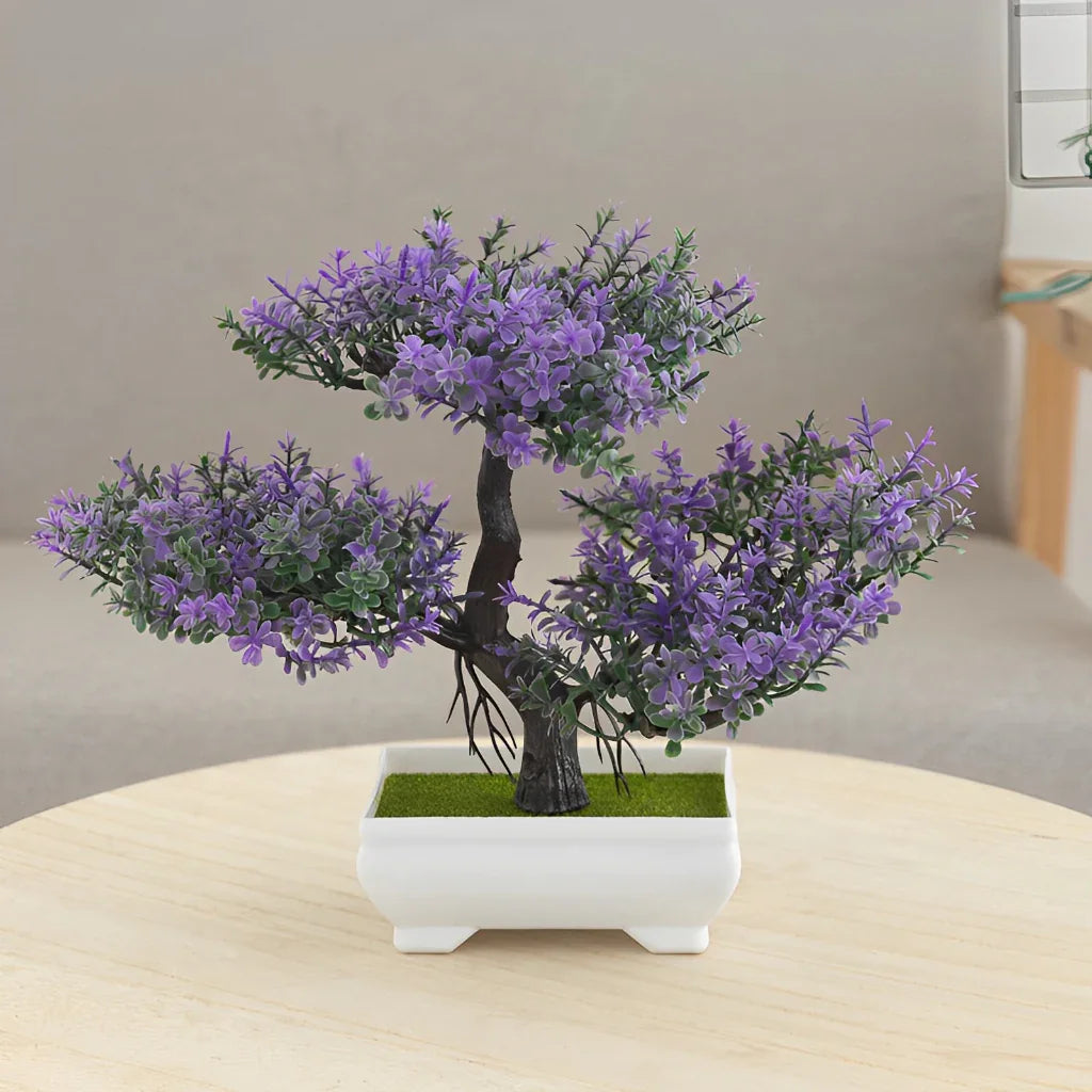 Bonsai Artificial Decorativo em Várias Cores