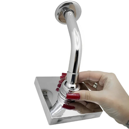 Chuveiro Quadrado Articulado com Aquecedor Solar e a Gás