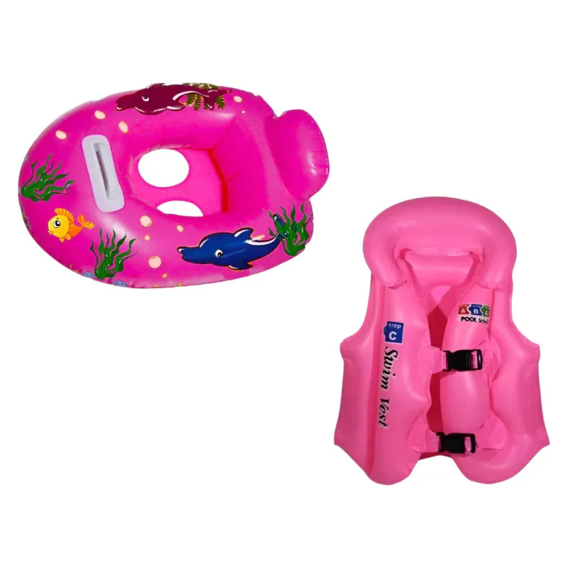 Kit Colete e Bote para Piscina