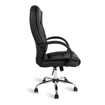 Cadeira de Escritório Presidente Johnson Healer, Preta