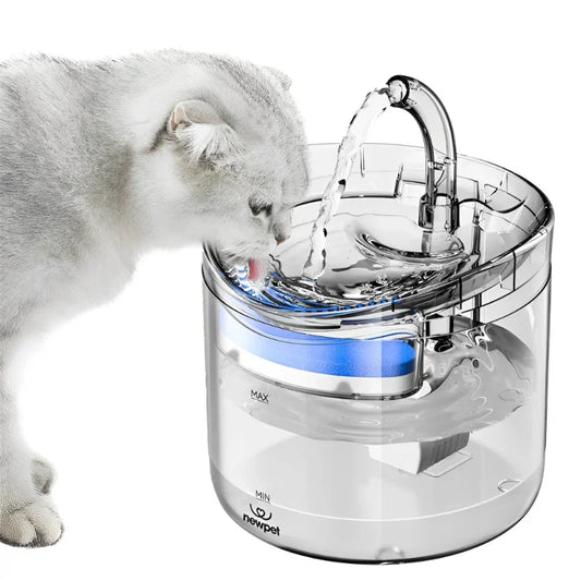 Fonte de Água Automática Newpet 2L com Filtro Silencioso