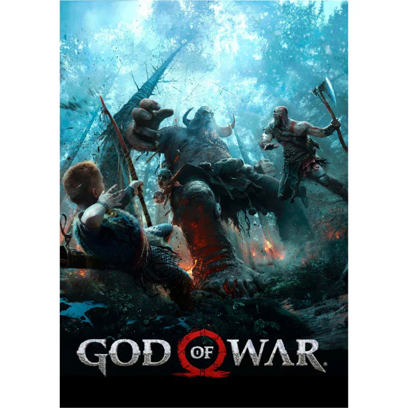 Quadro Decorativo God of War