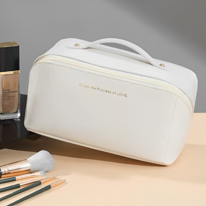 Bolsa de Couro para Cosméticos