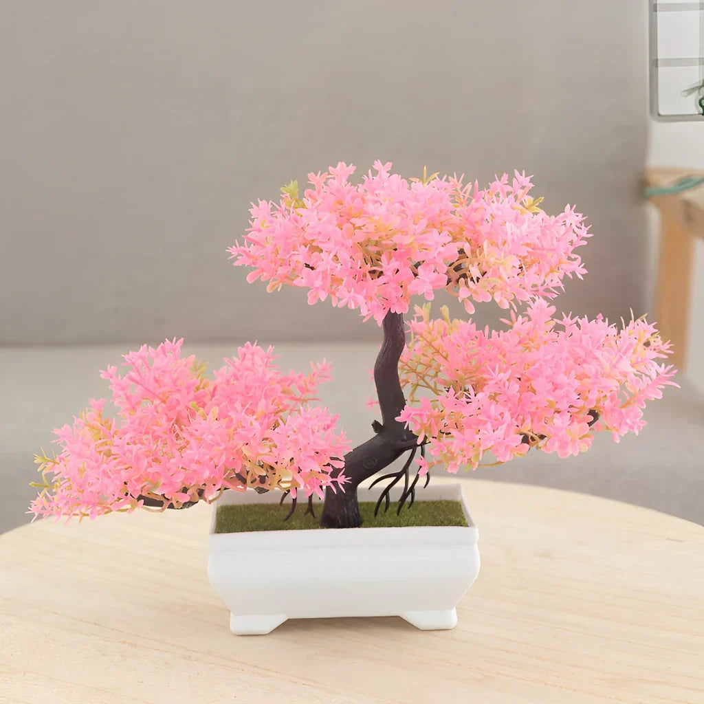 Bonsai Artificial Decorativo em Várias Cores