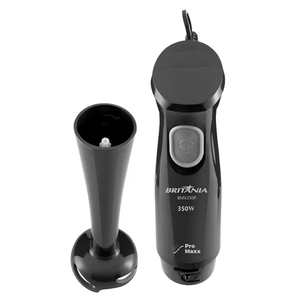 Mixer Britânia BMX350P, Potência de 350W em Aço Inox com Copo de 1,05 Litros