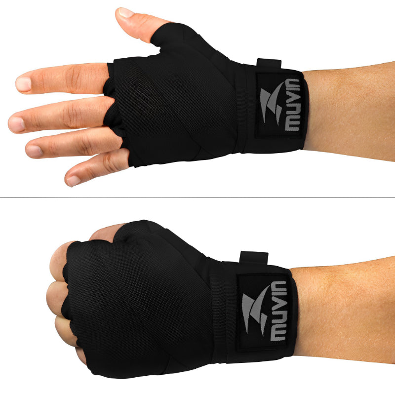 Kit Bandagem Elástica 3 Metros + Protetor Bucal Muvin