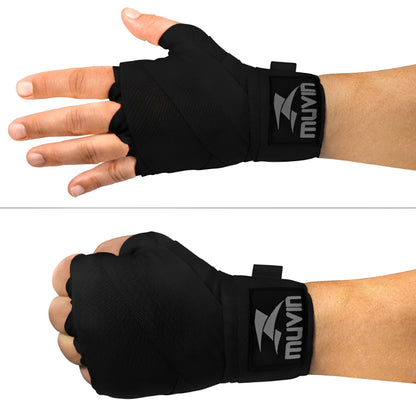 Kit Bandagem Elástica 3 Metros + Protetor Bucal Muvin