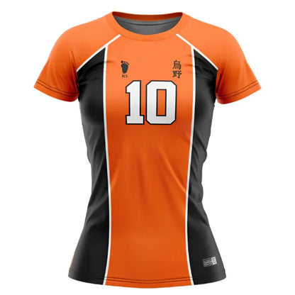 Camiseta Haikyuu com Nome Personalizado