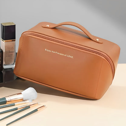 Bolsa de Couro para Cosméticos