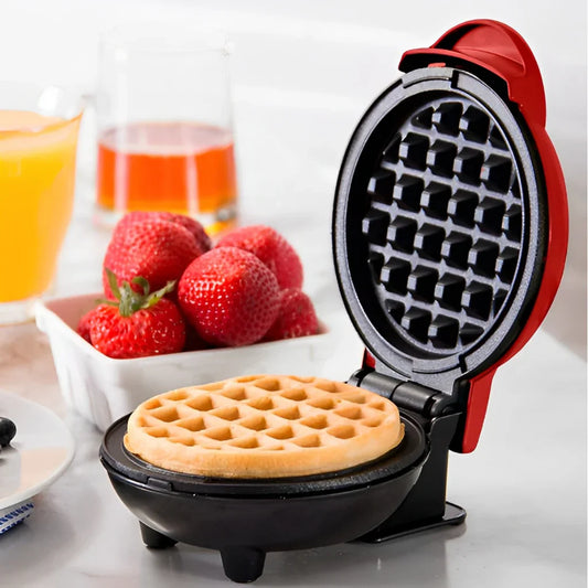 Máquina Elétrica de Waffle Antiaderentes 220V