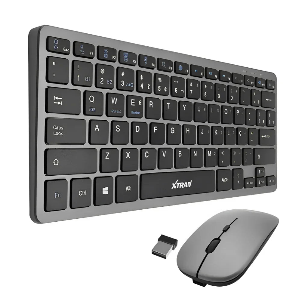 Kit Teclado e Mouse sem Fio XTrad HK8860