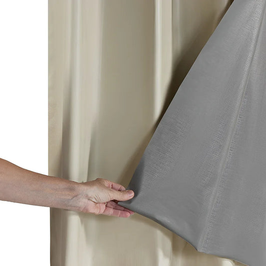 Cortina Blackout PVC 2,80m x 2,30m, Corta 100% a Luz