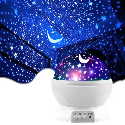 Luminária Projetor de Estrelas Star Master