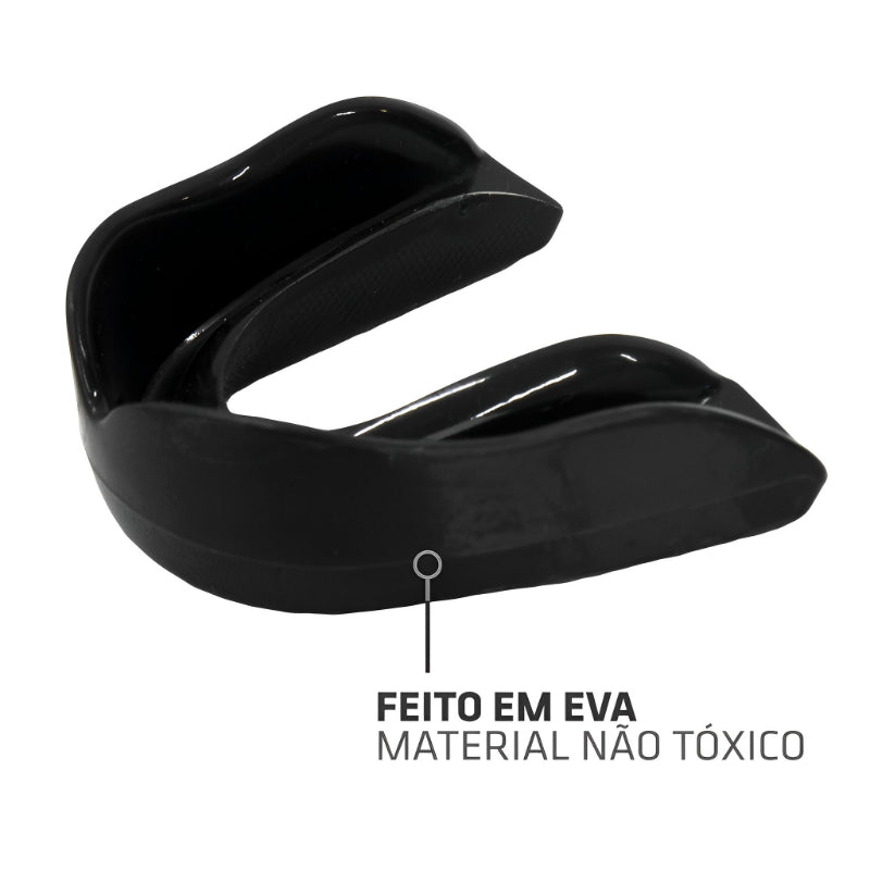 Kit Bandagem Elástica 3 Metros + Protetor Bucal Muvin