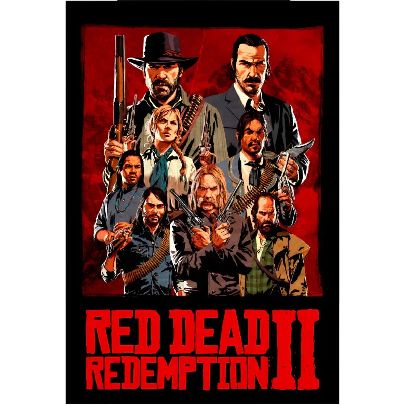 Quadro Decorativo Red Dead Redemption 2