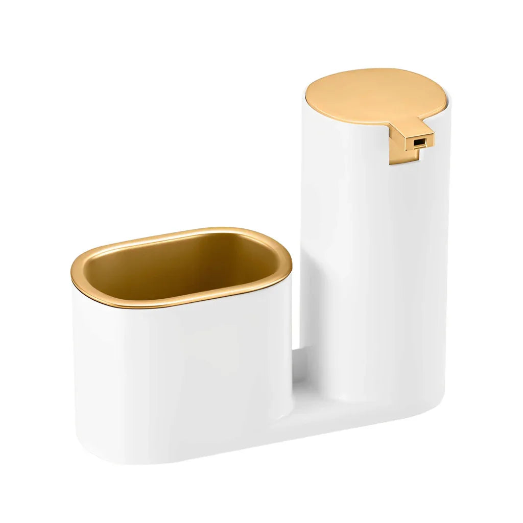 Dispenser com Porta Detergente e Bucha