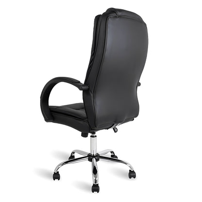 Cadeira de Escritório Presidente Johnson Healer, Preta