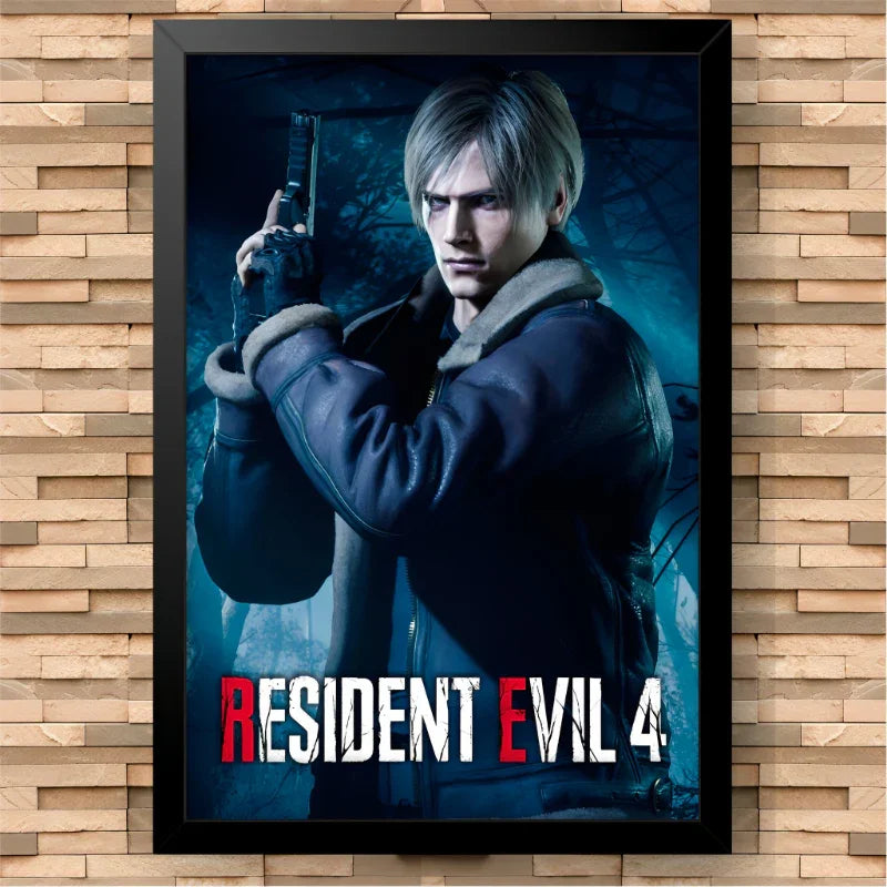 Quadro Decorativo Resident Evil 4