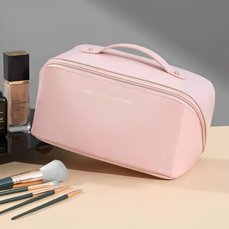 Bolsa de Couro para Cosméticos