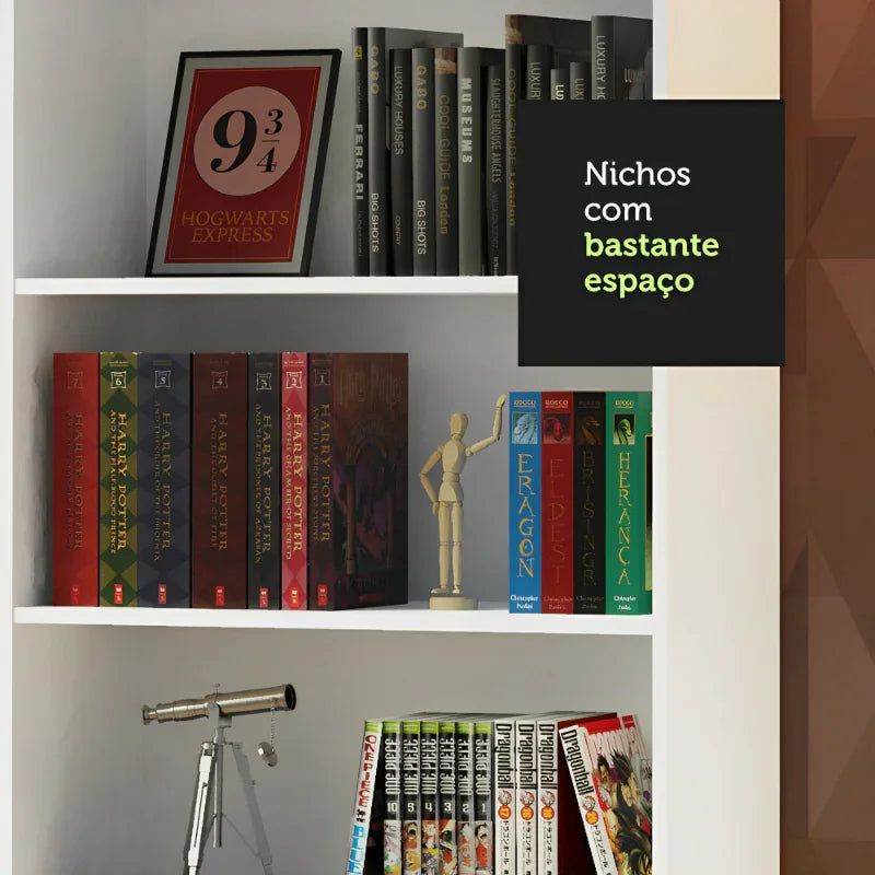 Kit com 2 Estantes Livreiro