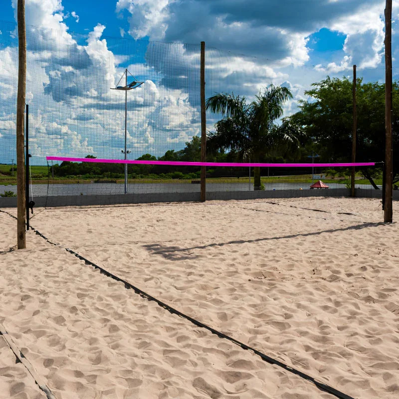 Rede de Vôlei 5,00m x 0,80m com Faixa Sintética