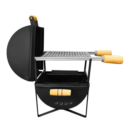 Churrasqueira Bafinho Portátil a Carvão com Grelha de Mesa 2X1