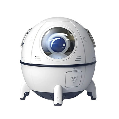 Umidificador de Ar Cápsula Espacial, sem Fio e Recarregável