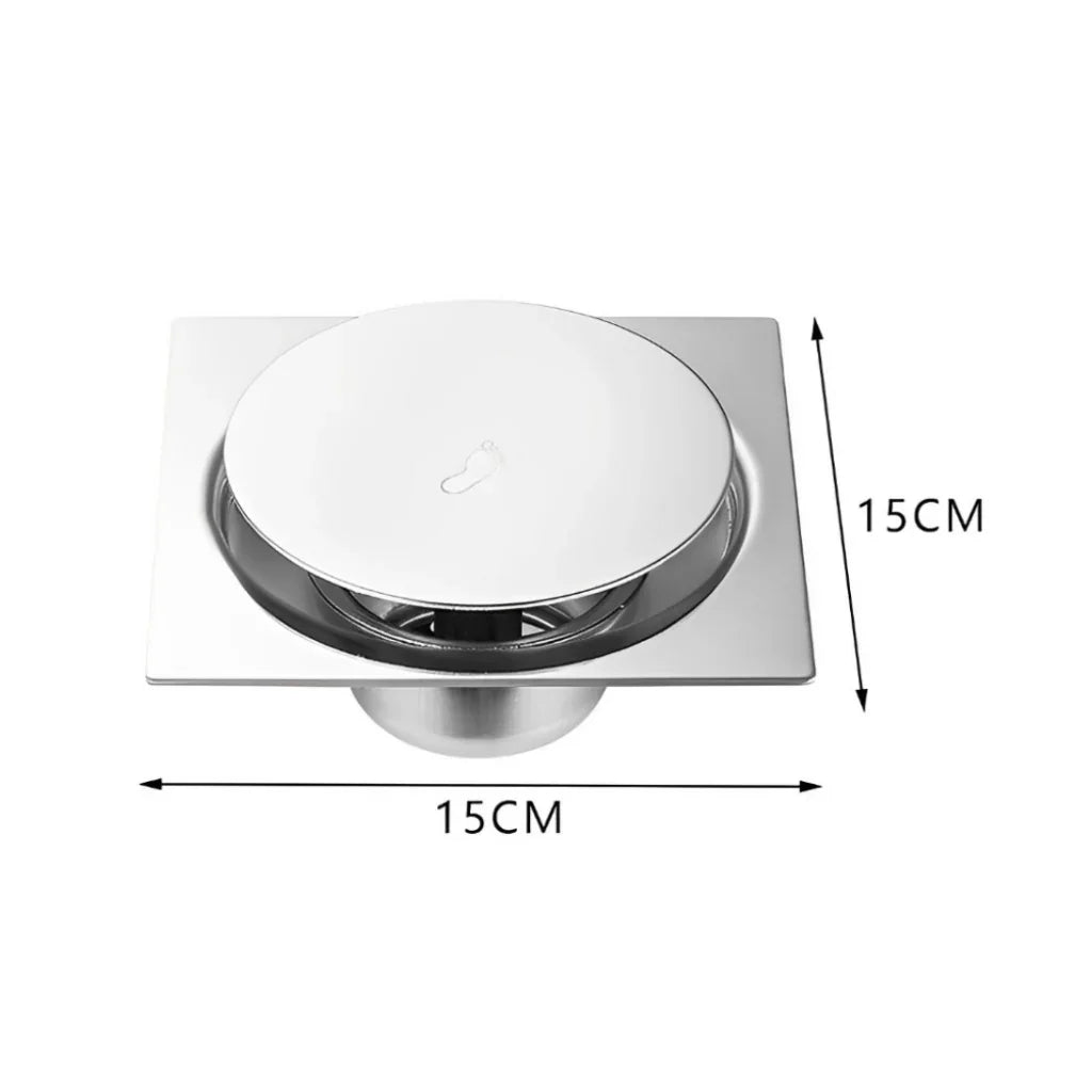 Dreno de Piso em Aço Inoxidável