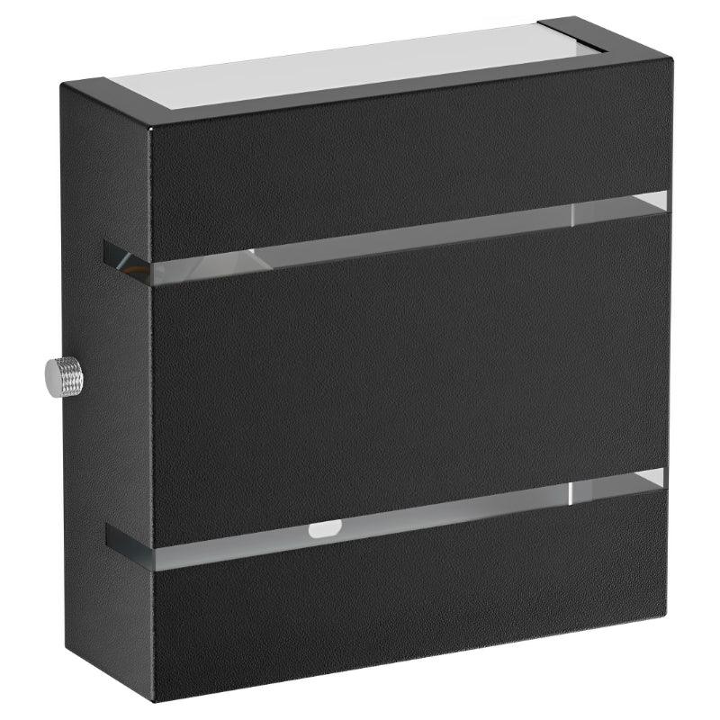 Arandela Slim em Alumínio 2 Frisos