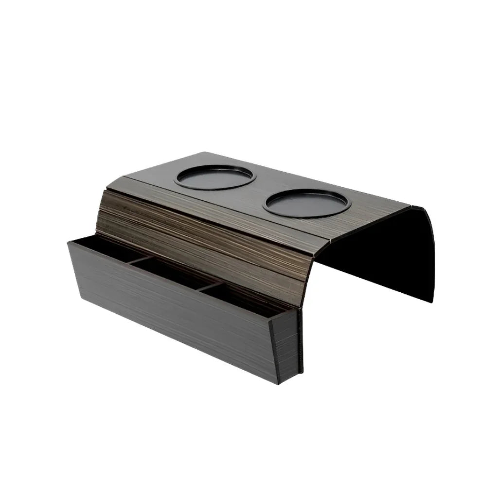 Suporte com Porta Copos e Controle para Sofá