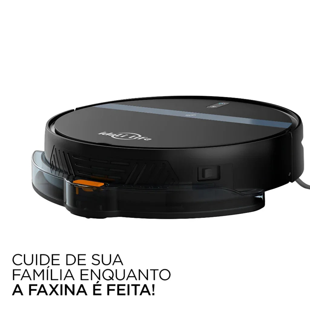 Robô Inteligente Aspirador de Pó Idali Life com Sensores Antiqueda