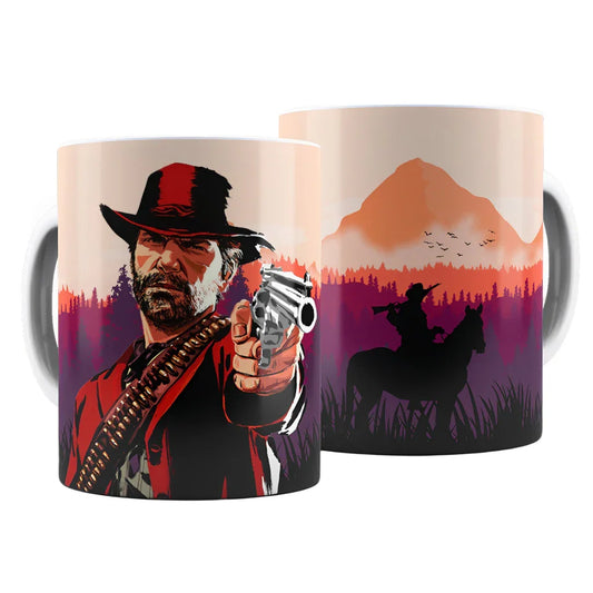 Caneca de Porcelana Red Dead Redemption 2