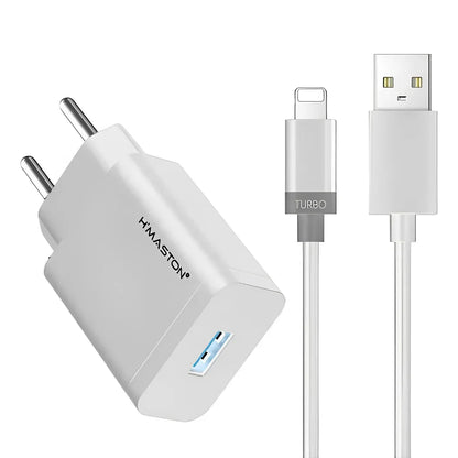 Carregador Turbo 6A 30w H'maston Y59 para iPhone e Android