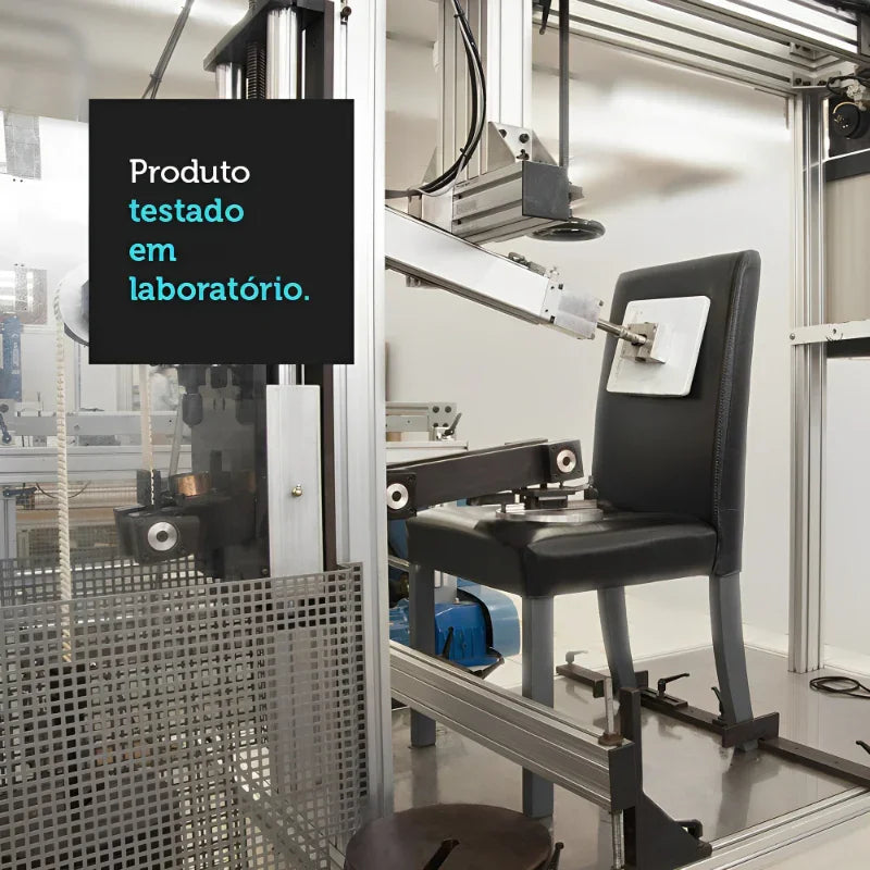 Conjunto Sala de Jantar, Mesa Tampo de Madeira com 2 Cadeiras