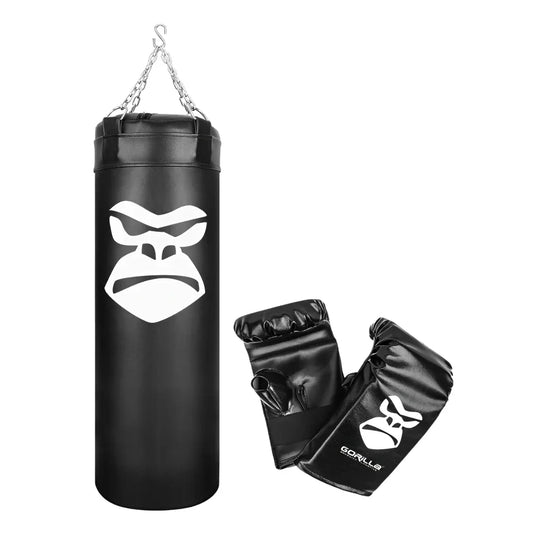 Kit Saco de Pancada 90cm + Luva Bate-Saco