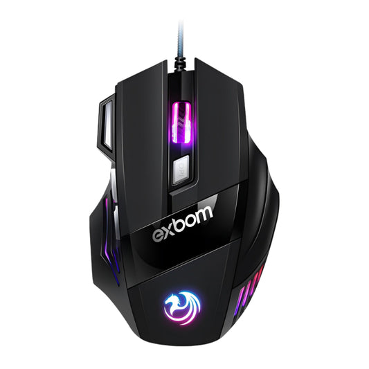 Mouse com Fio Exbom MS-G260 e 3200Dpi