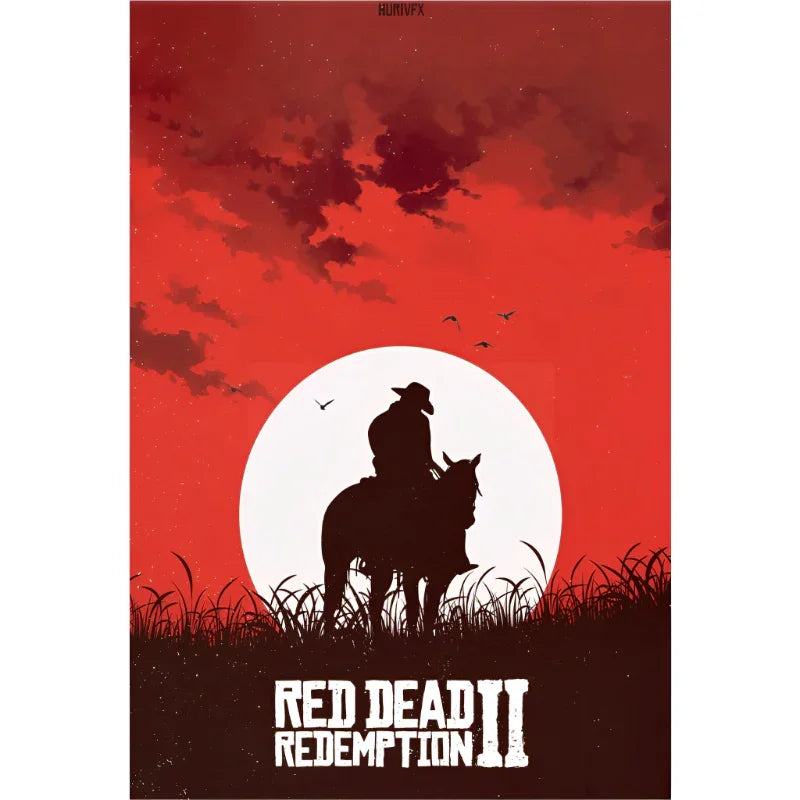 Quadro Decorativo Red Dead Redemption 2