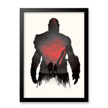 Quadro Decorativo God of War