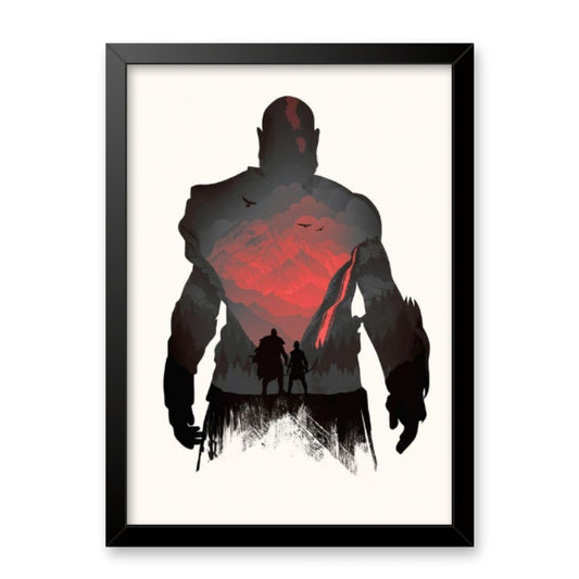 Quadro Decorativo God of War