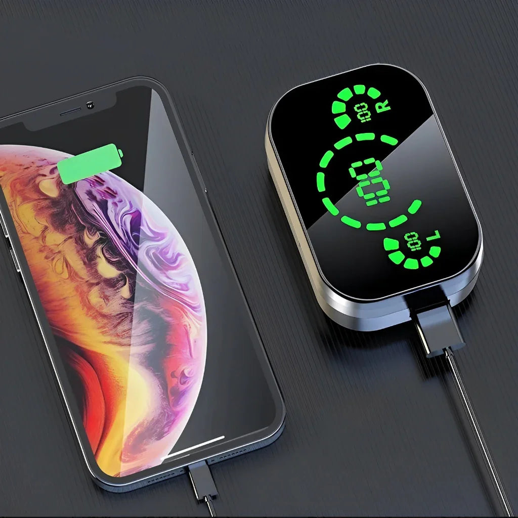 Fone De Ouvido Bluetooth H'Maston YD03, À Prova D'água e Cancelamento de Ruído